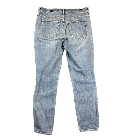 EUC GAP 1969 Light Blue Mid-rise Real Straight Leg Women's Jeans Sz 30 R - Picture 11 of 15